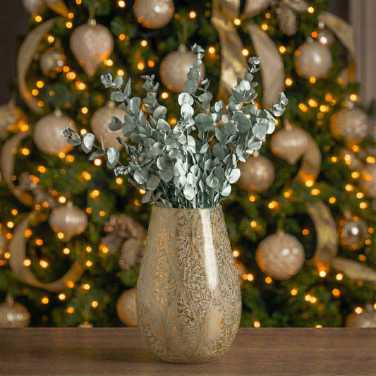 Botte Eucalyptus Espiral Turquoise métallisé