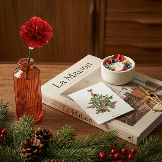 Coffret Noël fleuri