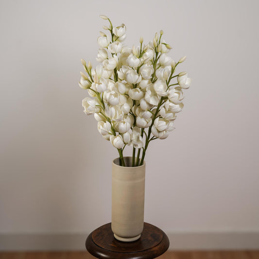 Fleur de Yucca artificielle blanche
