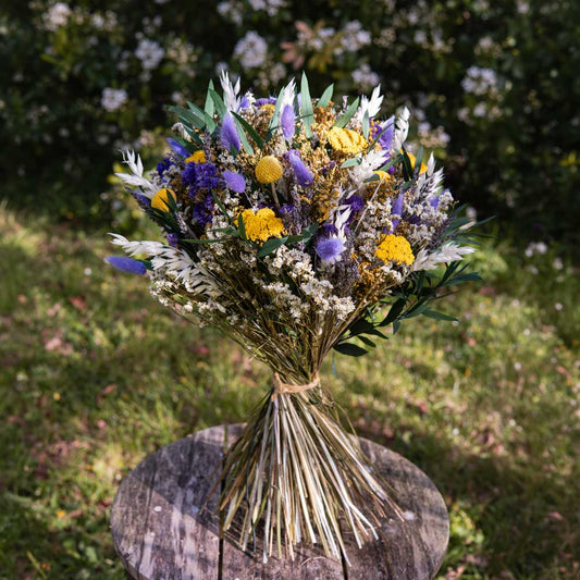 Bouquet Marceau, détail des tiges et textures naturelles - Flowrette