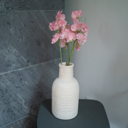 Pois de senteur en papier rose clair