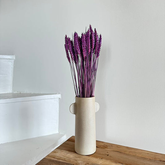 Botte fleurs séchées Blé Violet