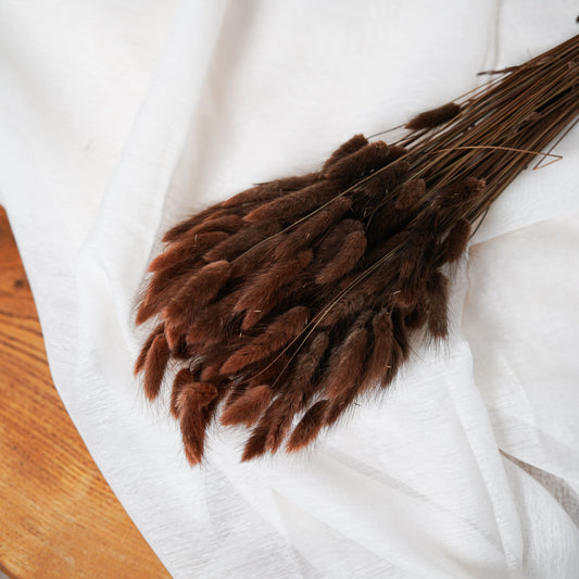 Botte Lagurus Marron - Flowrette