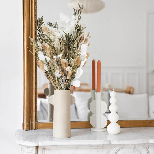 Bouquet fleurs séchées et stabilisées Léonard