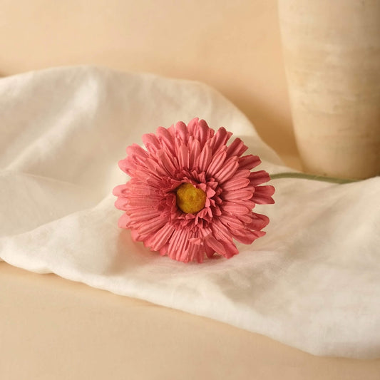 Fuchsia paper gerbera